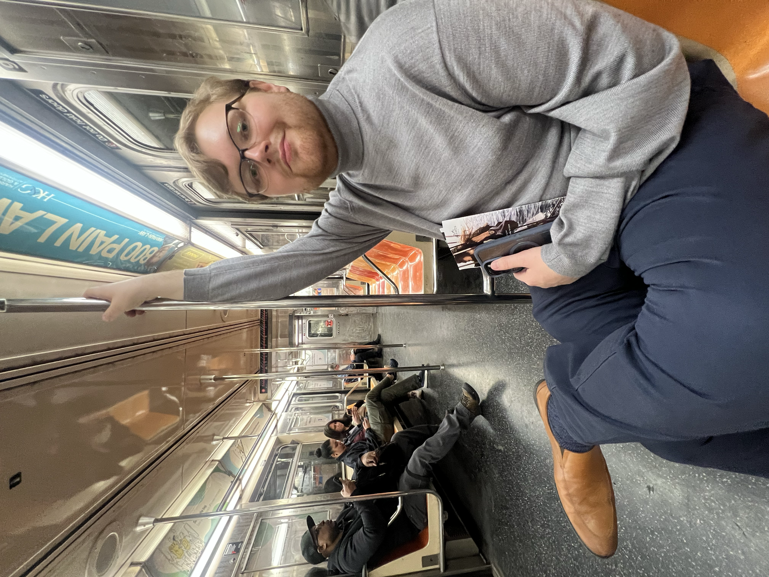 train ride to Carnegie Hall to hear the Philadelphia Orchestra perform Mahler 2