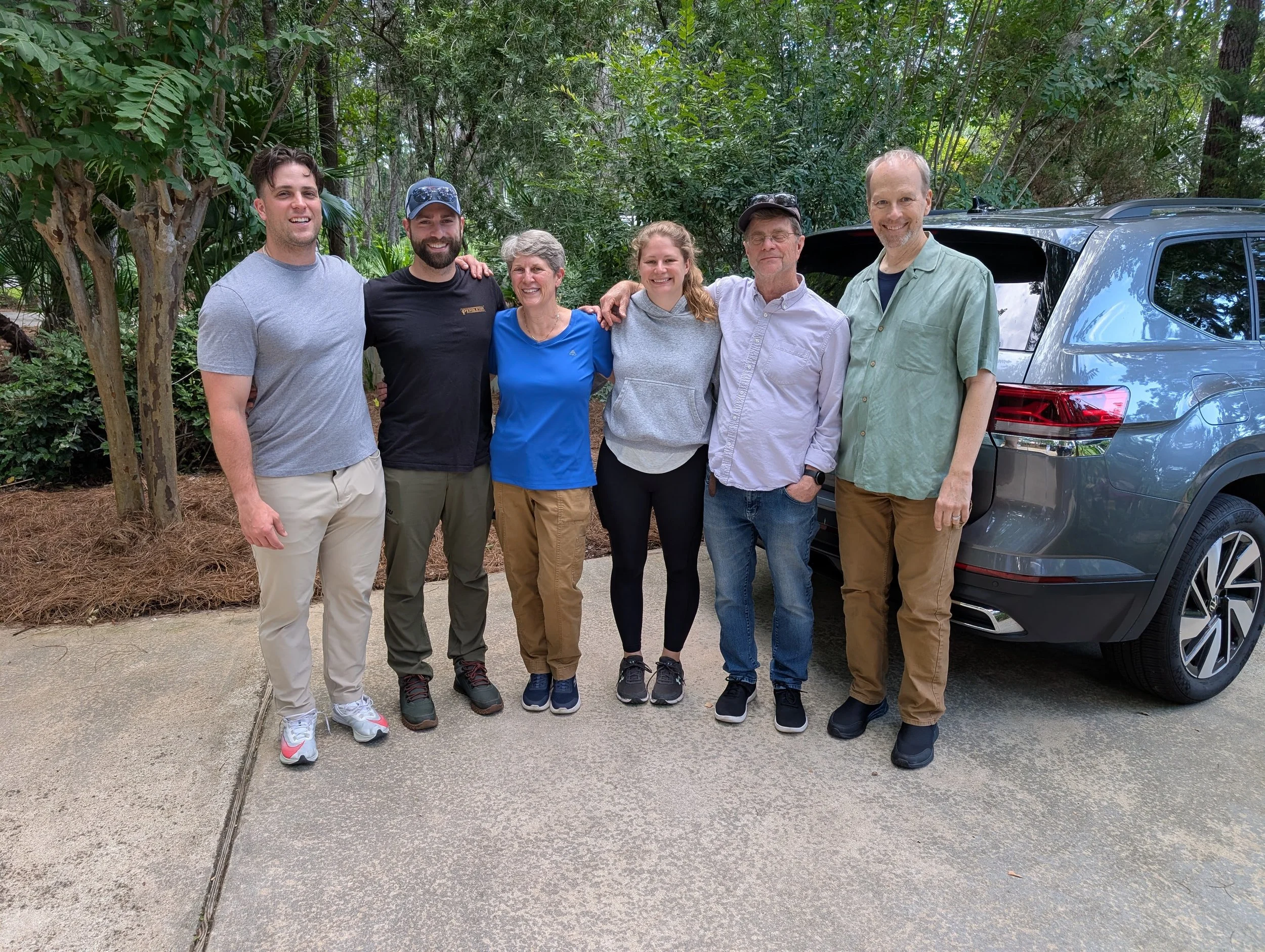 Barclay R. Brown with family