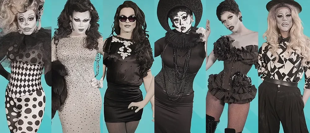 Black and White Runway Drag Race Season 8