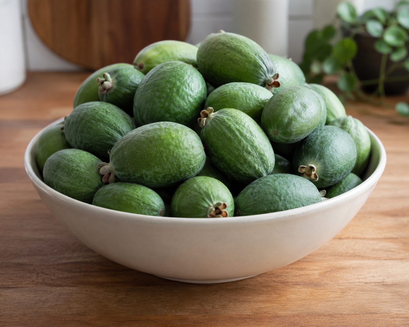 Feijoa fruit bowl