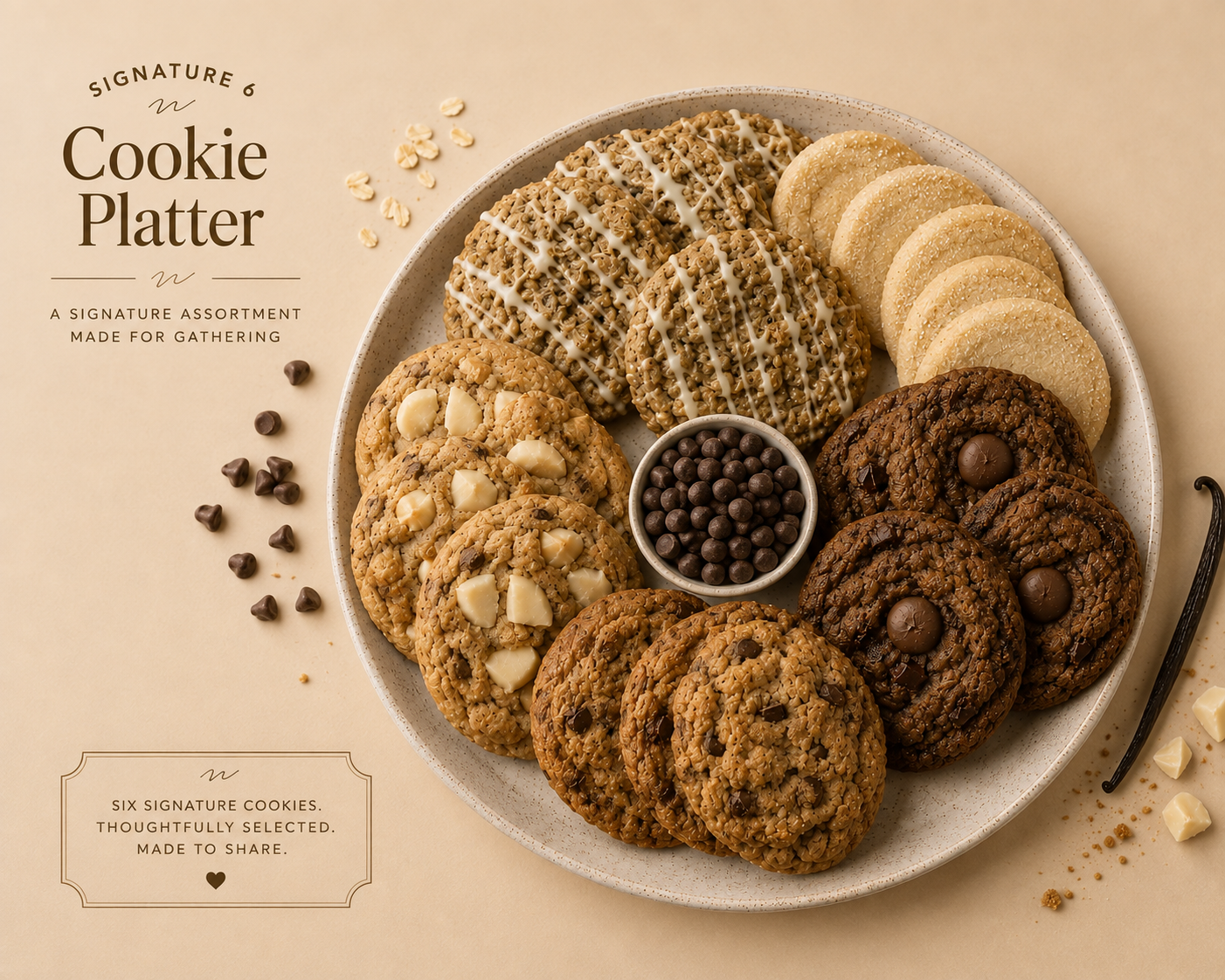 "Signature 6" Cookie Platters