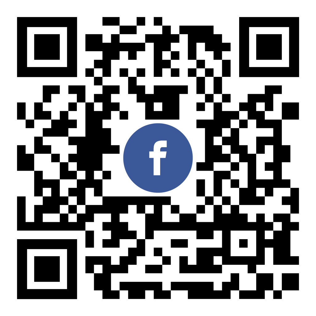 Facebook link and QR code to 'Those Crazy Bible Study Guys' Facebook page.
