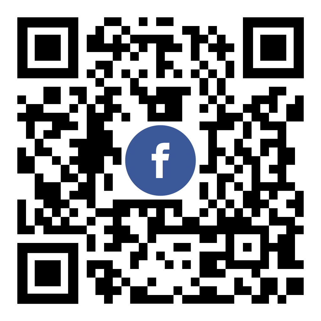 Facebook link and QR code to 'The Green Circle Book' Facebook page or 'The Green Circle' Facebook page.