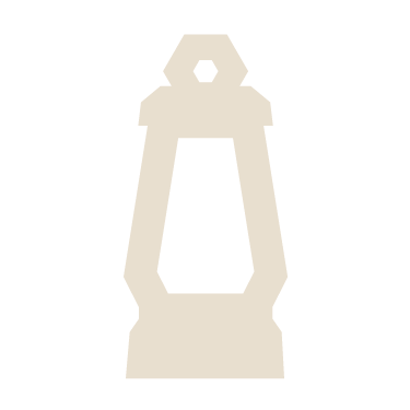 Simplified illustration of a lantern.