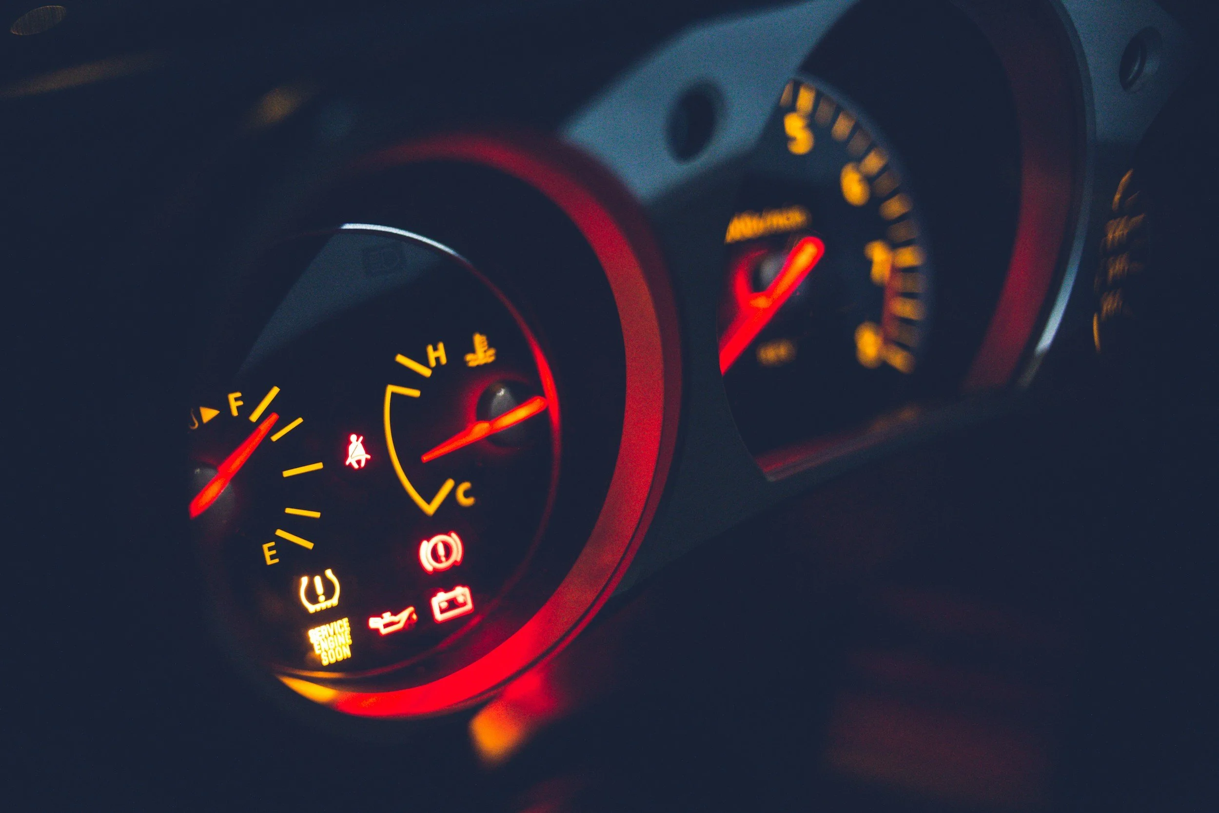 Check Engine Light, Diagnostic Scanner, TPMS, Coolant Temperature