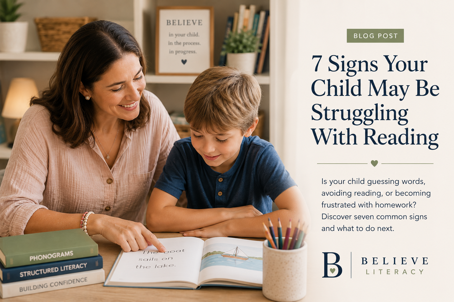 7 Signs Your Child May Be Struggling With Reading