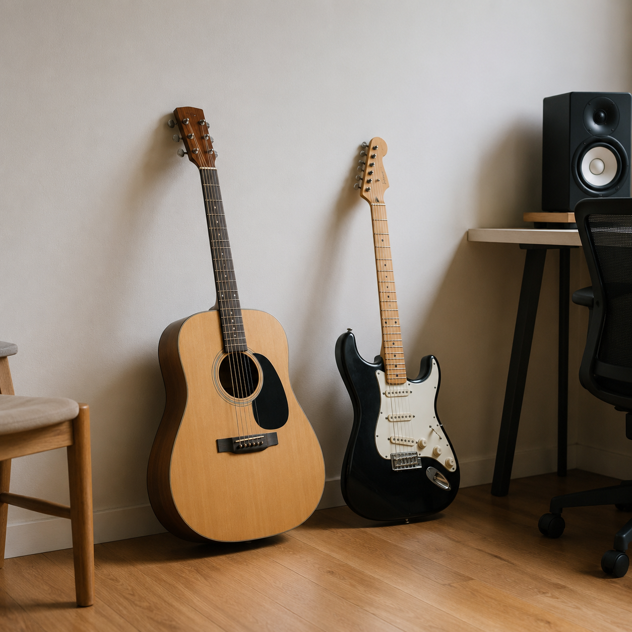 Guitare acoustique ou électrique : laquelle choisir pour débuter ?