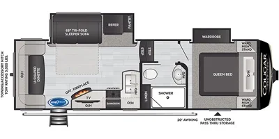 Keystone Cougar floor plan