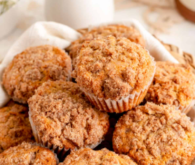 Cinnamon Crumble Muffin