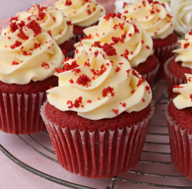 Vintage Velvet Cupcakes