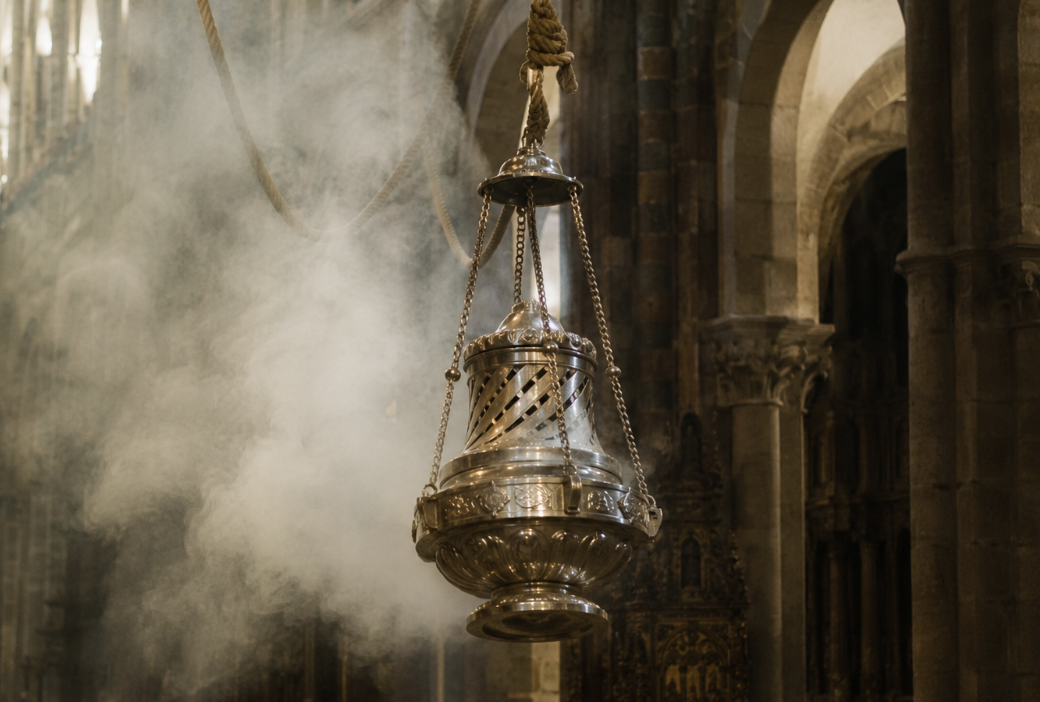 The Botafumeiro: The Giant Incense Burner That Flies Through the Cathedral