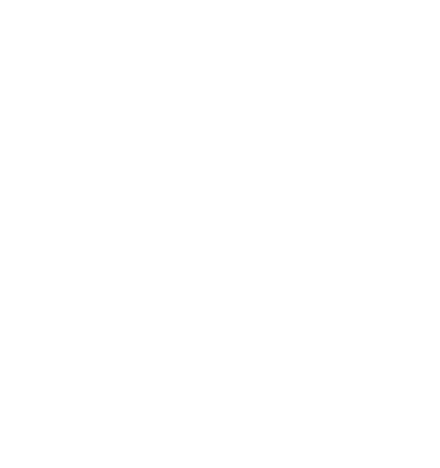 Black and white abstract design depicting a person sitting in a meditative pose with a full moon above.