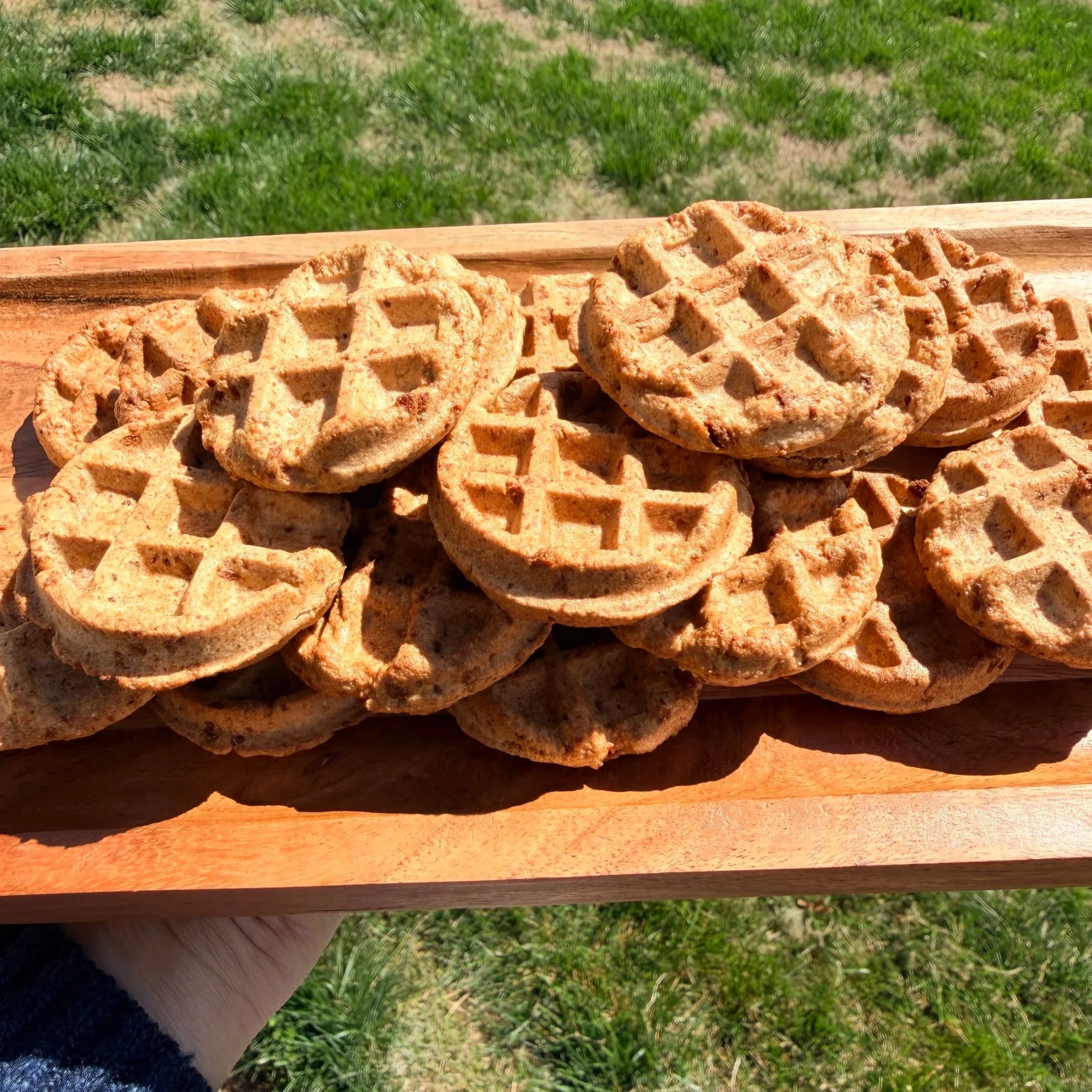 Maple and Bacon Woofles | Dog Waffles