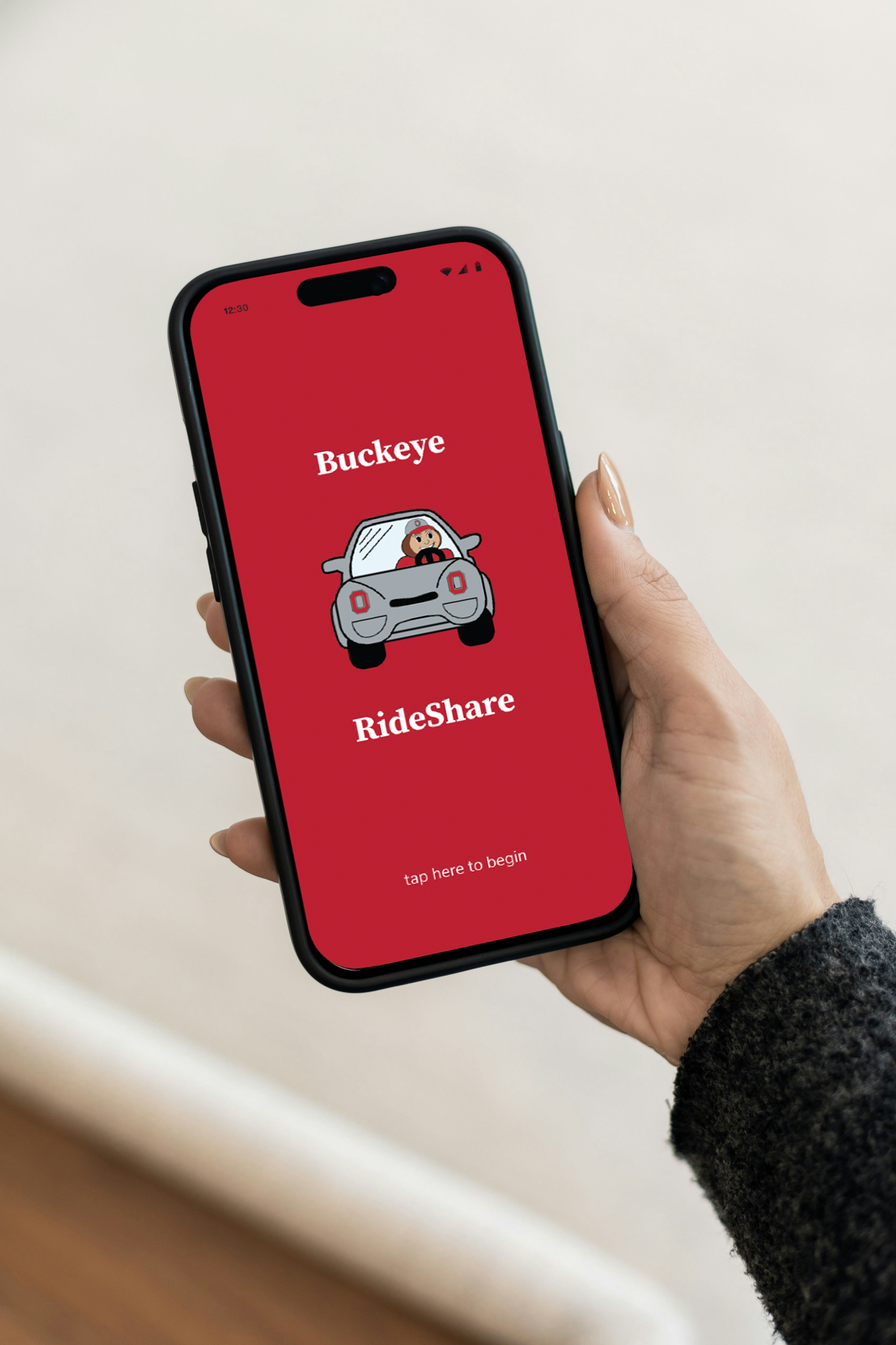Buckeye Rideshare UI/UX