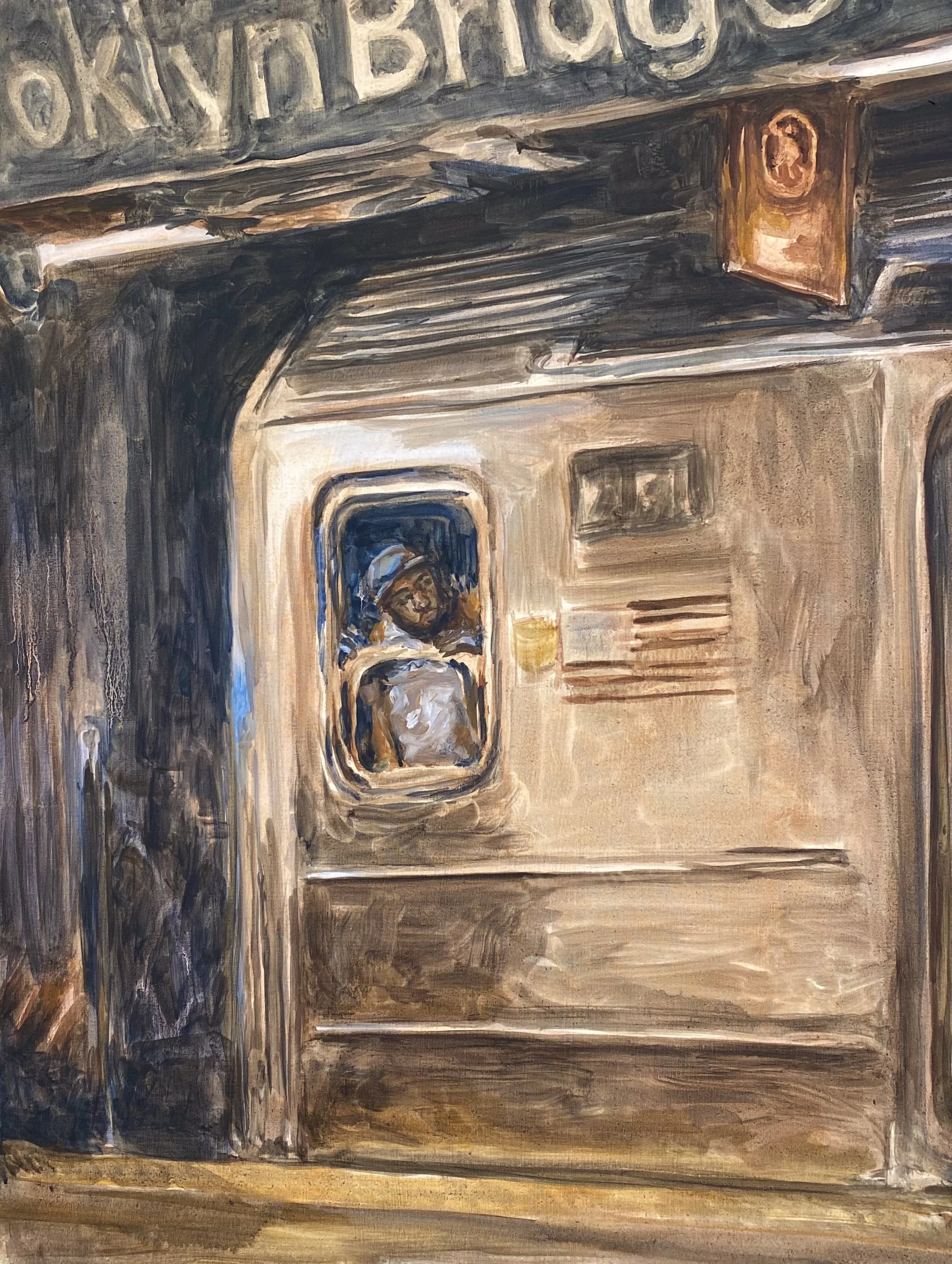 Subterranean Intimacy #2. Oil on canvas. 24 x 18 inches
