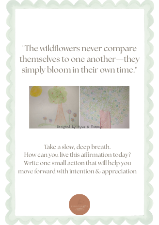 Self-care affirmation & well-being cards (digital)