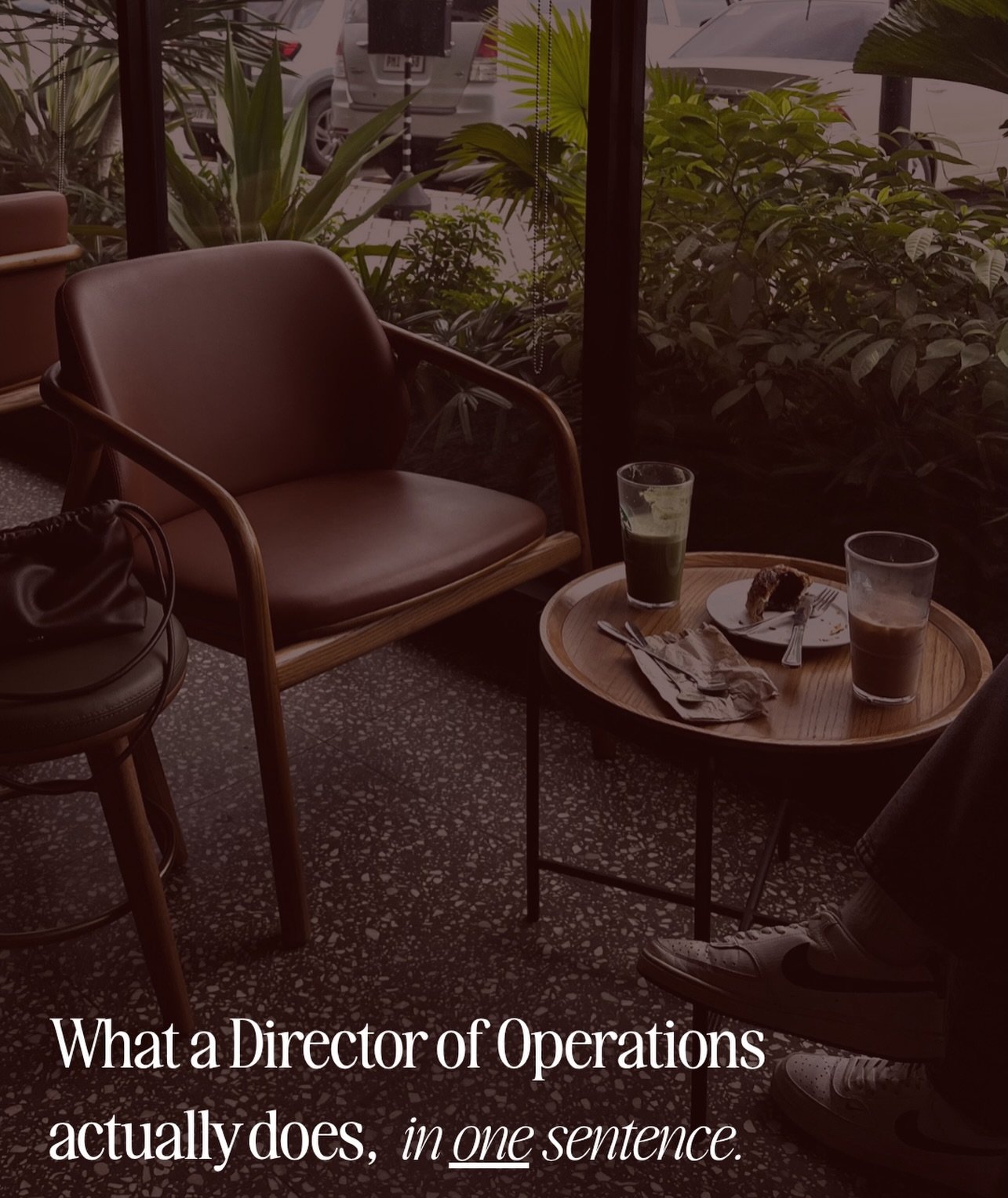 Finds the root cause, designs the fix, and delivers a system that runs without you standing over it.

Not an admin assistant.
Not someone you have to manage on top of everything else you&rsquo;re already managing.

Someone who gets in, figures out wh
