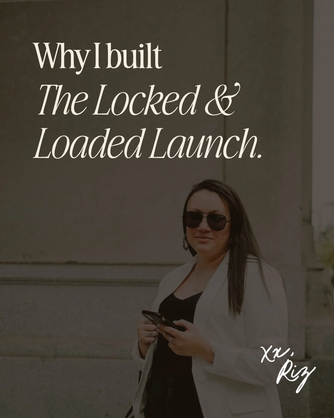 Because I kept watching the same thing happen over and over again.

A founder with a genuinely good offer. 
Copy written, idea fully fleshed out, ready to go. 

And then months passing while the launch just... sat there. 

Not because they didn&rsquo
