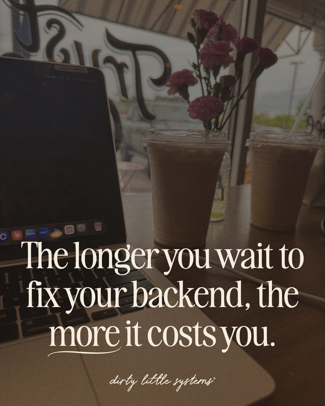 Not in a dramatic, everything's-falling-apart kind of way 🙅🏽&zwj;♀️

More like a slow, annoying, pain in the ass leak.

🫣 The client who didn't get followed up with because they fell through the cracks
🫠 The launch that lost momentum because the 