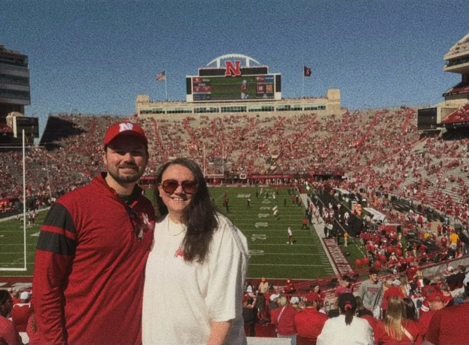 I&rsquo;ve said it before and I&rsquo;ll say it again, nothing beats the pilgrimage to Nebraska with my dad ❤️ but this year was extra special because we got to indoctrinate Larry into the Nebraska Cornhusker lifestyle 🌽🏈🎈

this past weekend was s