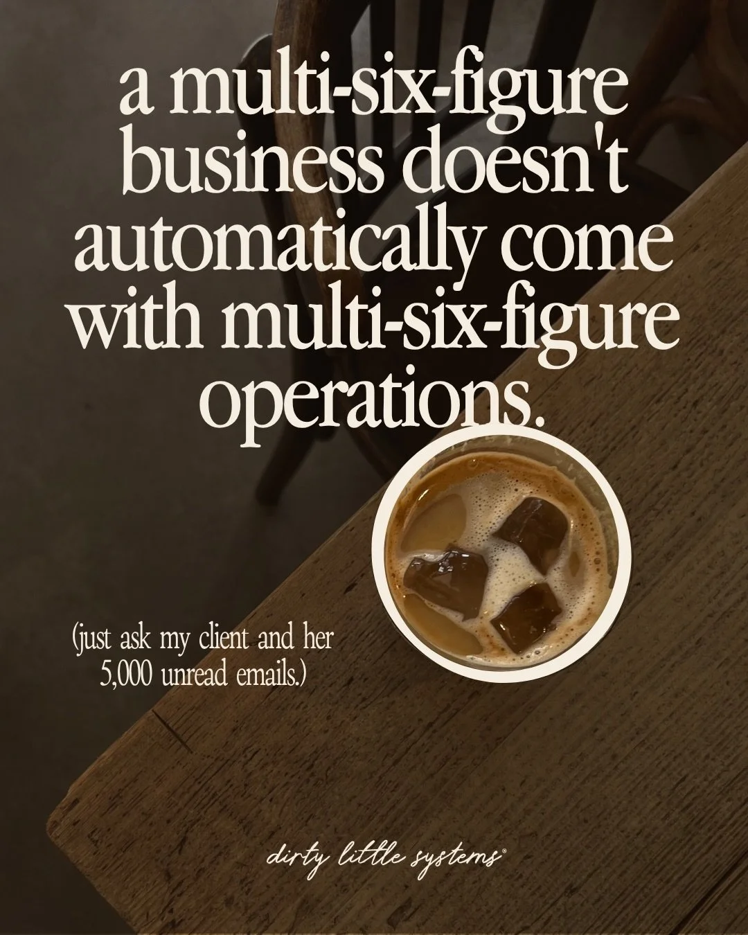 (and before anybody clutches their pearls, yes, my client gave me permission to roast her about this. 😂)

a multi-six-figure business and 5,000 unread emails&hellip;

the best part?

when we actually opened the inbox, there were over 17,000 emails s