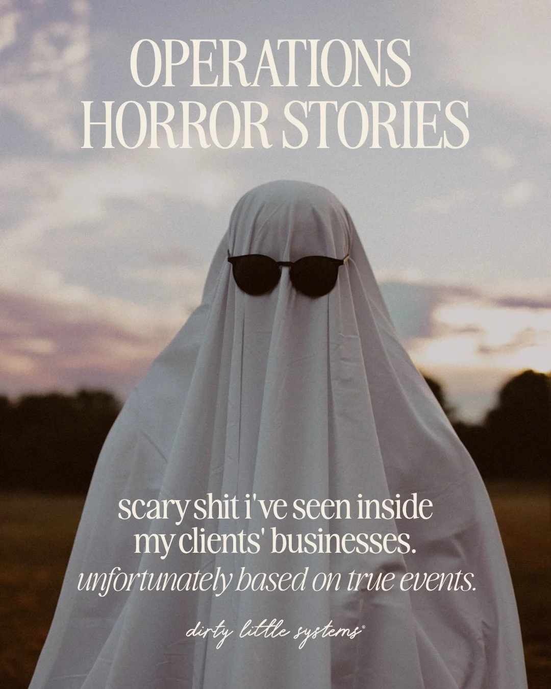 forget haunted houses... you ever open up a business&rsquo;s backend and realize the entire workflow depends on one person remembering to do something? 😂

THAT&rsquo;S scary shit right there

the good news though is most operational horror stories d