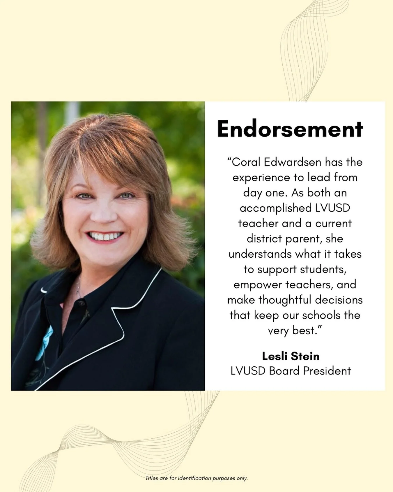Proudly earning the support of our local leaders and community members. Check out my website at the link in bio for a full list of endorsements!🗳️