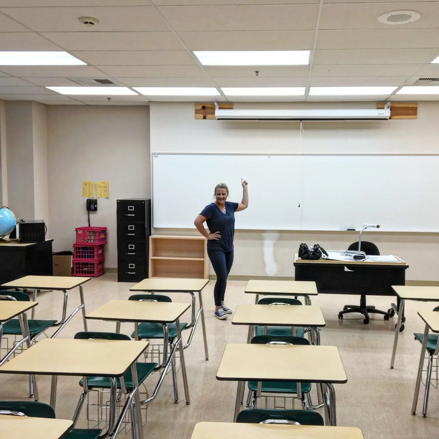 Happy first week of school, everyone! This is me setting up my classroom at A.C. Stelle in 2016. Being a teacher was one of the most rewarding things I&rsquo;ve ever done, and I&rsquo;d be honored to bring that experience to the LVUSD Board.