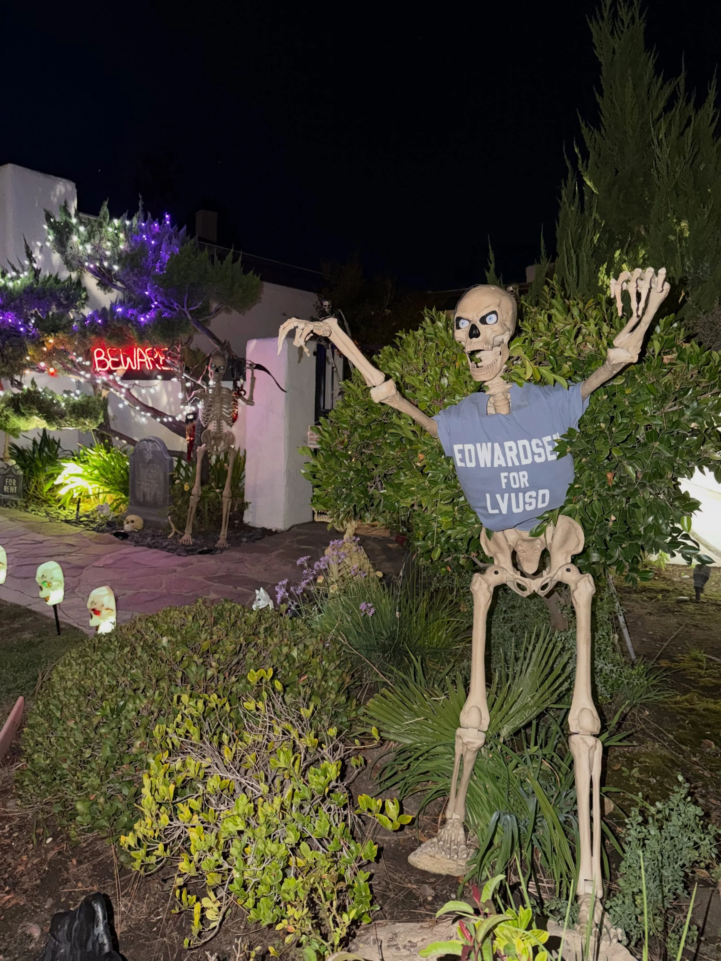 Spooky season at the Edwardsen household wouldn&rsquo;t be complete without just a little shameless self-promotion 💀😂🗳️✅