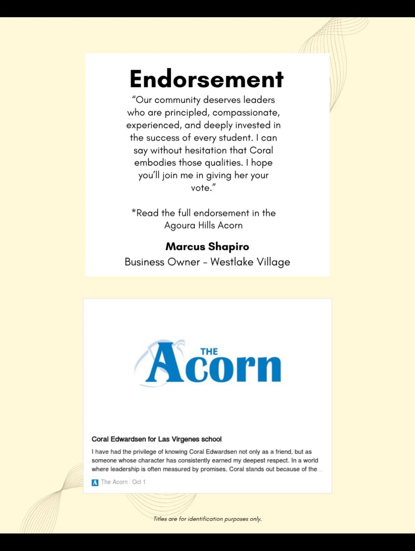 I spent my career working with kids and as a board member, I&rsquo;ll continue to serve our community by ensuring that every student in LVUSD has opportunities to be successful. 🗳️✅