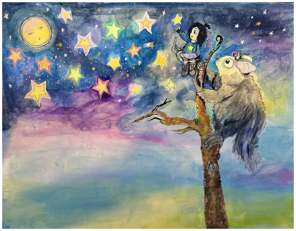 Star Sky Art Print