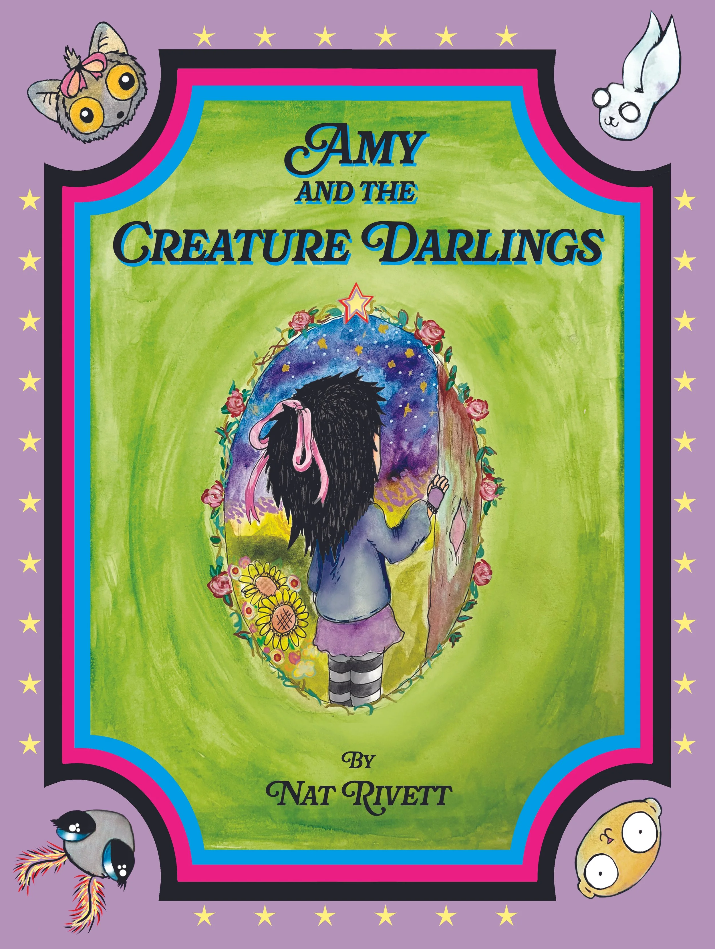 SIGNED EDITION - Amy and The Creature Darlings (Hardcover Book)