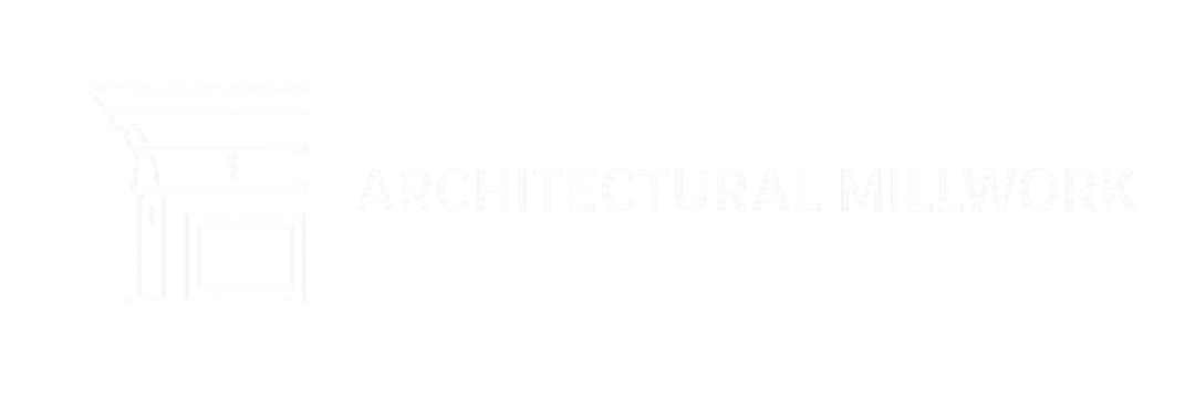 Logo with an illustration of a mill and the text "ARCHITECTURAL MILLWORK"