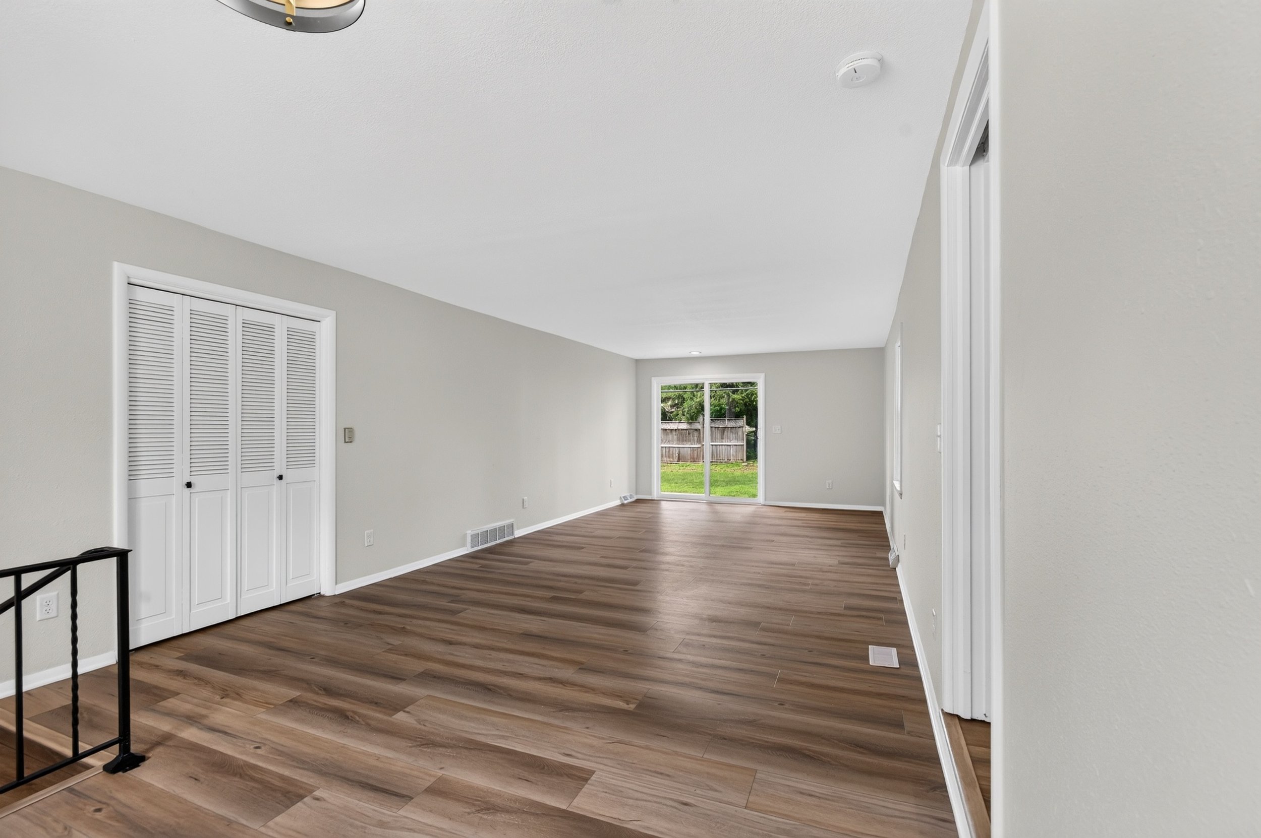 Game room professionally photographed for a real estate listing in Des Moines, Iowa.