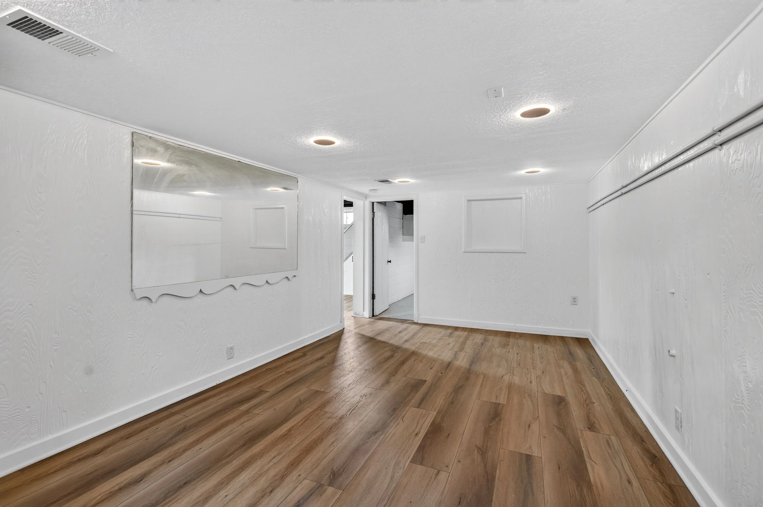 Game room professionally photographed for a real estate listing in Des Moines, Iowa.