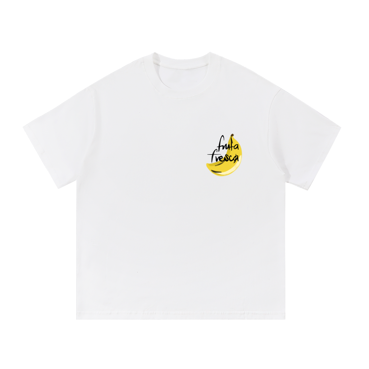 Essential Cotton T-Shirt - Fruta Fresca Banano