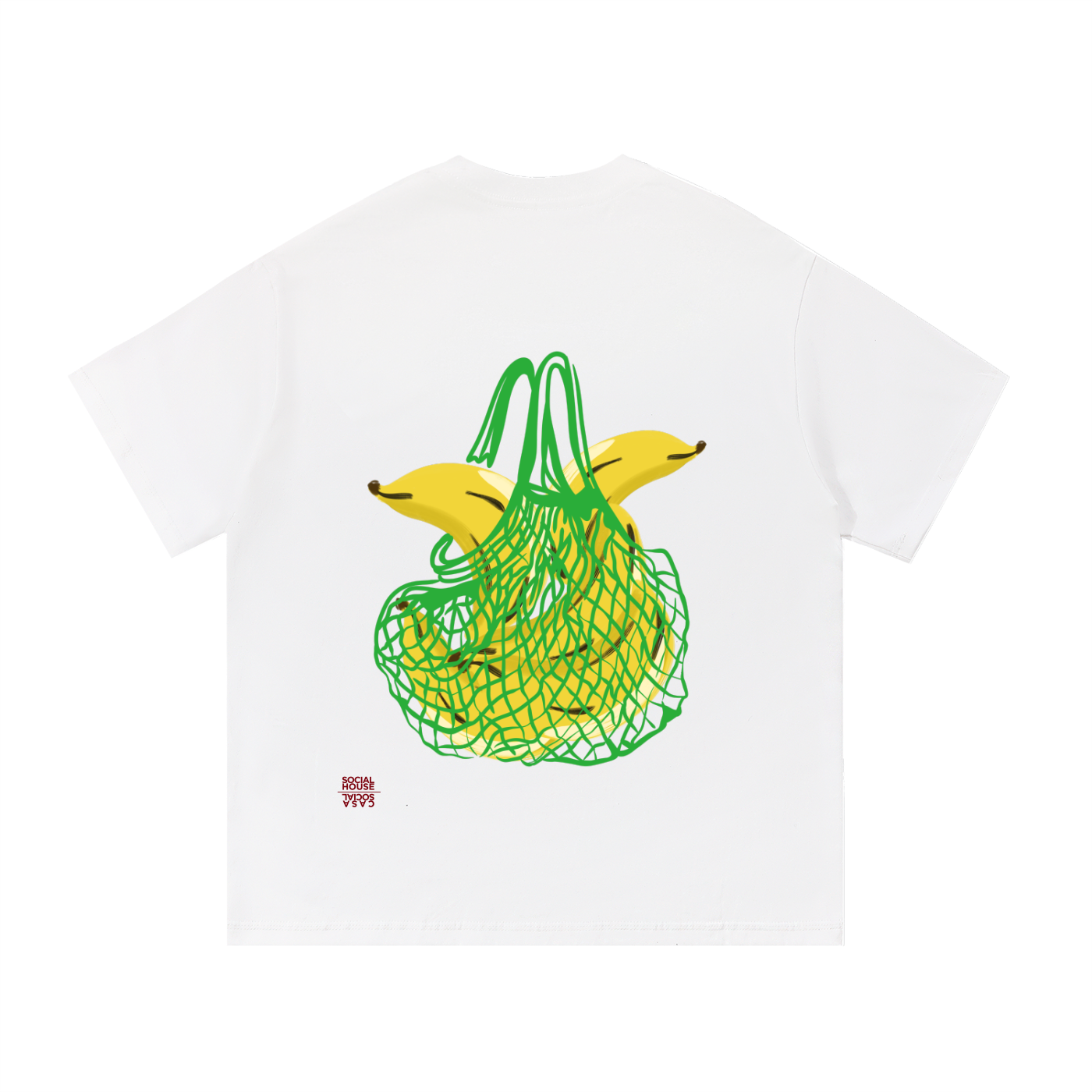 Essential Cotton T-Shirt - Fruta Fresca Banano