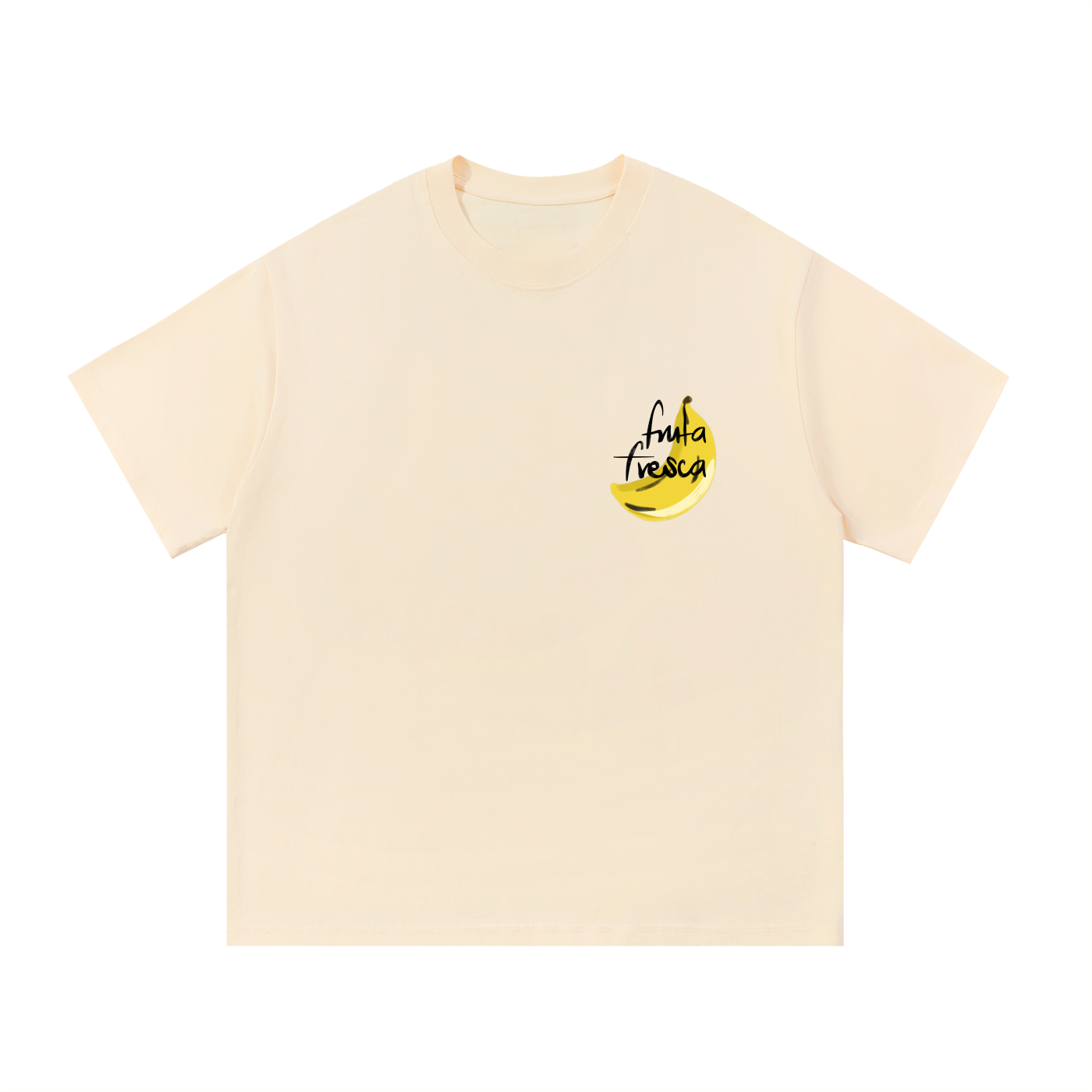 Essential Cotton T-Shirt - Fruta Fresca Banano