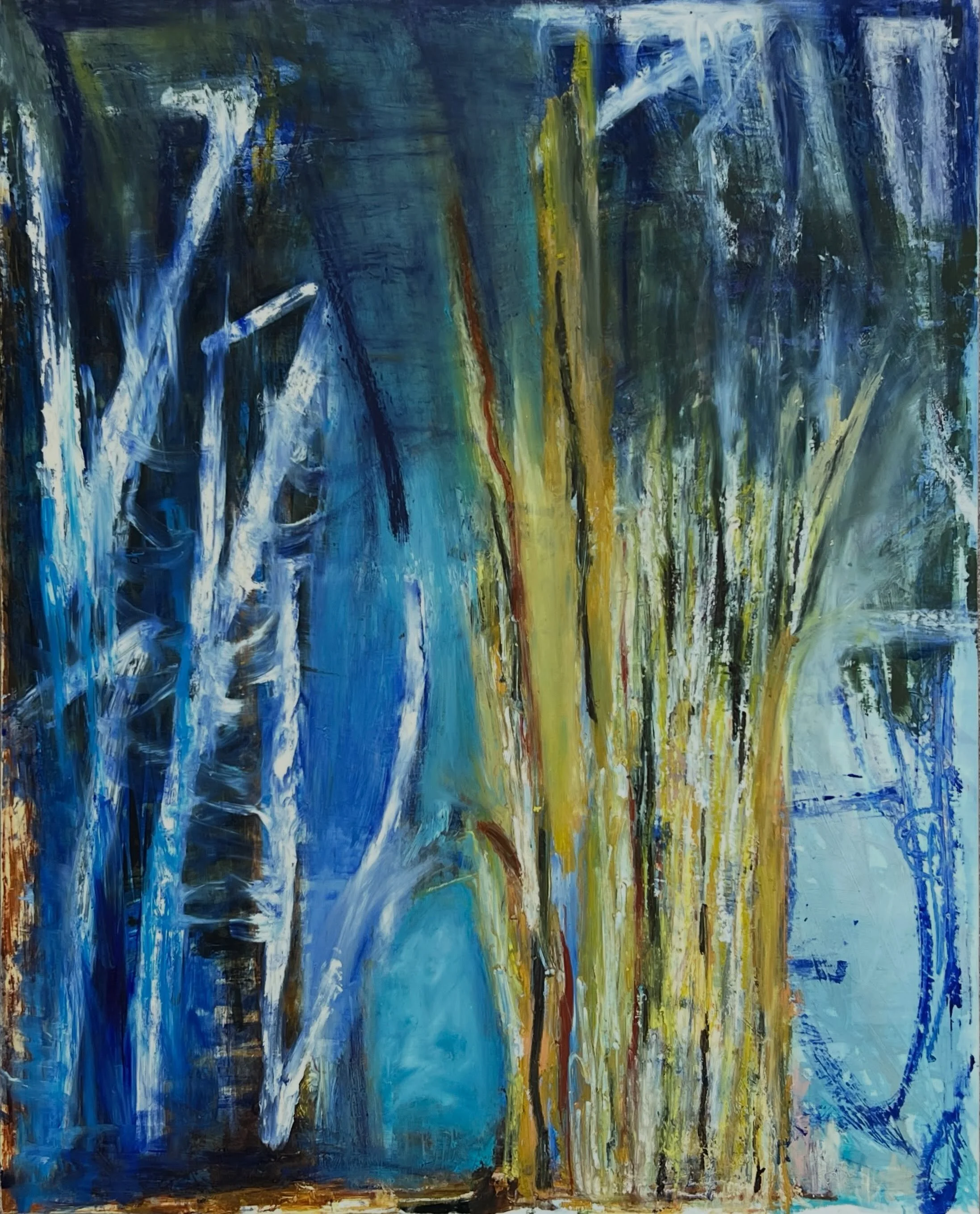Holding Ground
24 &times; 30 in.
Oil with Cold Wax on Panel.

#oilandcoldwax #abstractpainting #contemporarypainting #pnwartist #seattleartist