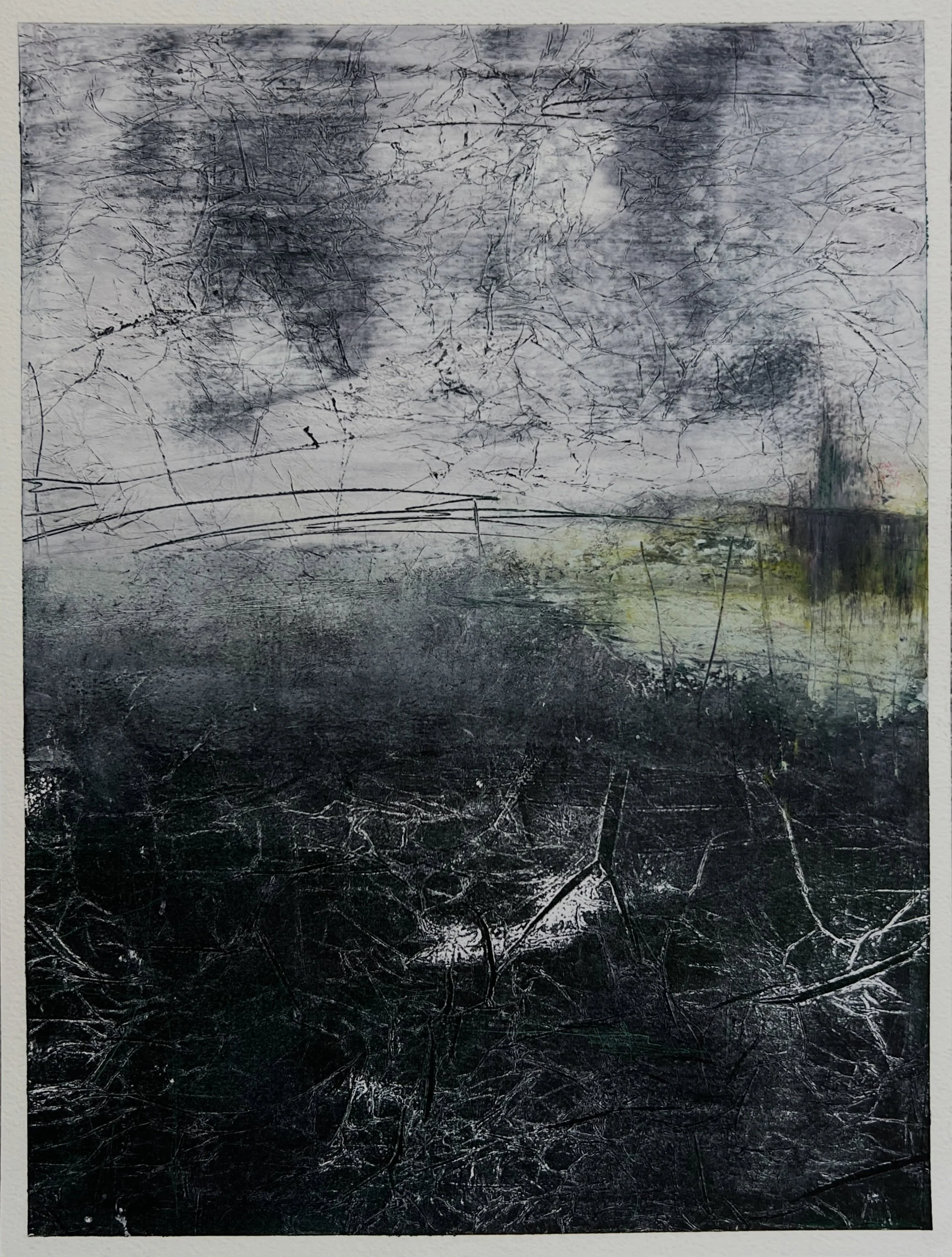 12 &times; 16 | Oil &amp; Cold Wax on Paper
2026