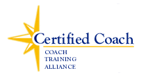 Certified Coach Training Alliance logo with a yellow starburst.