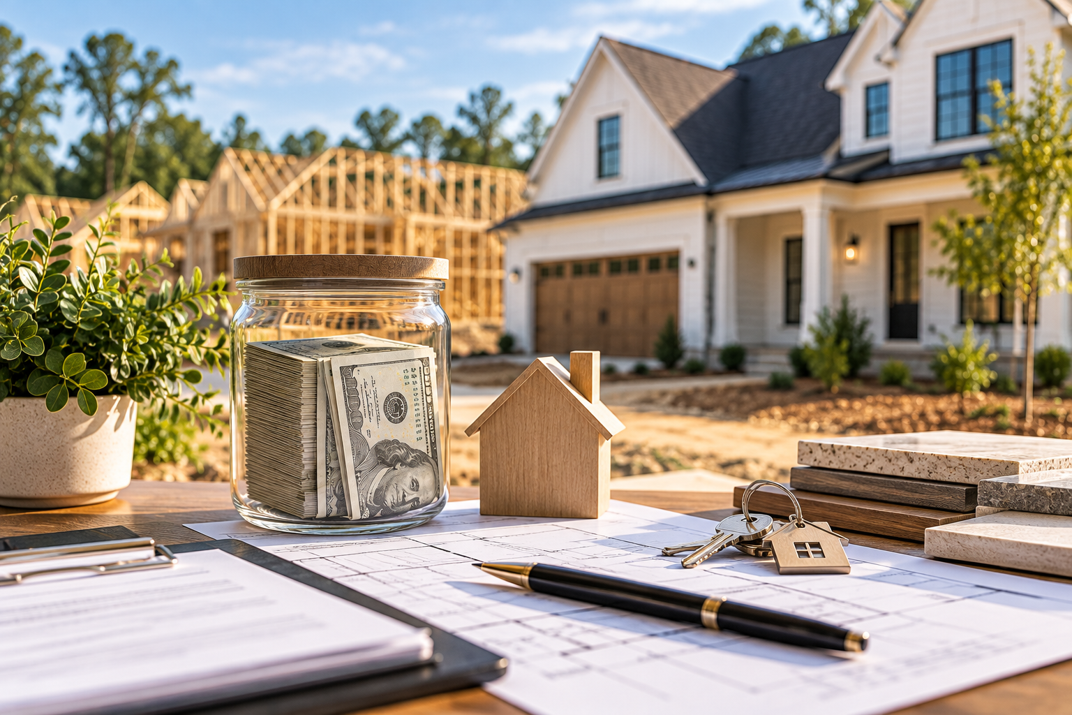 How Earnest Money Works Differently When You Buy New Construction in South Wake County