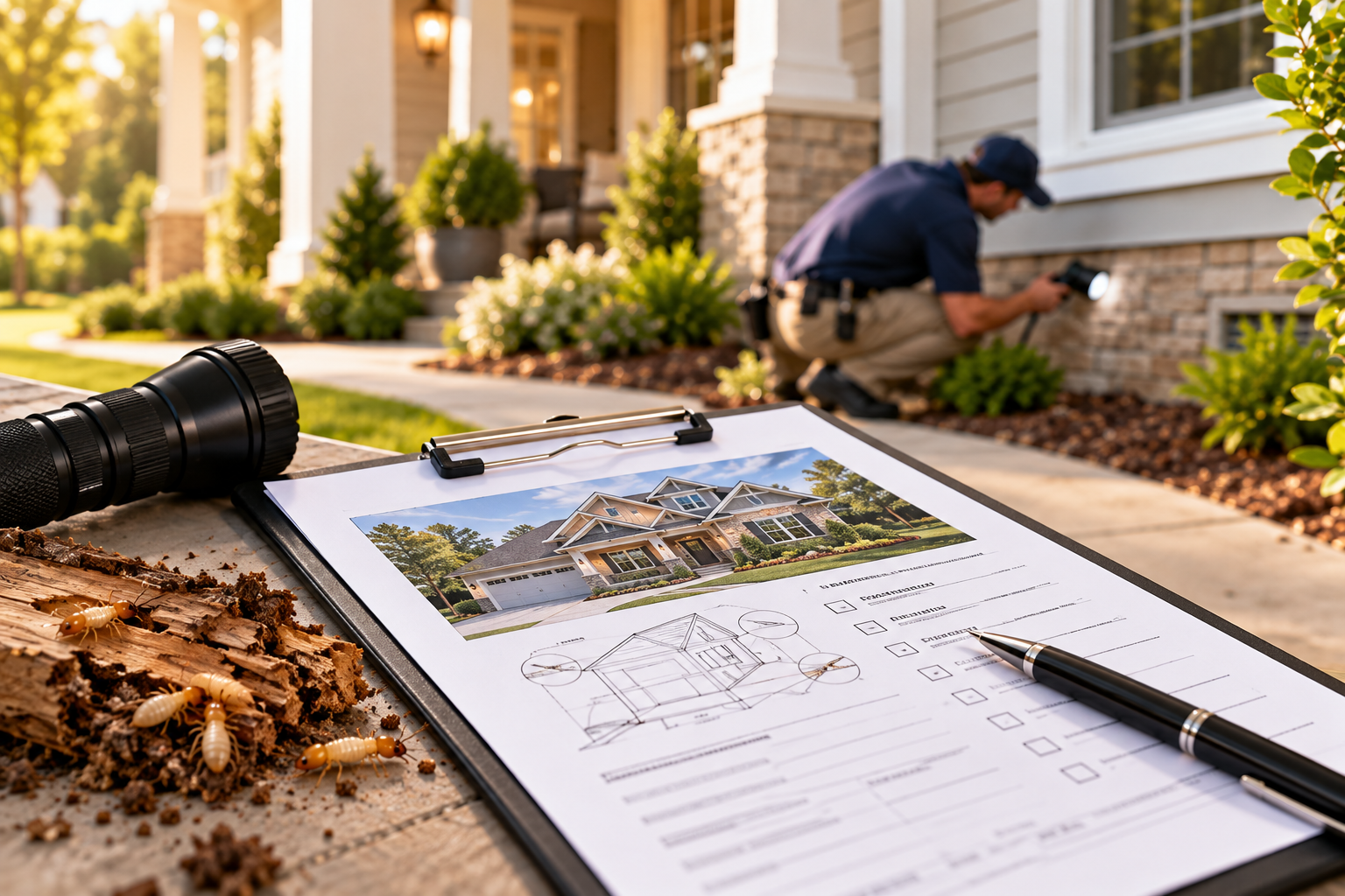Termite (WDIR) Report When Buying a Home in North Carolina