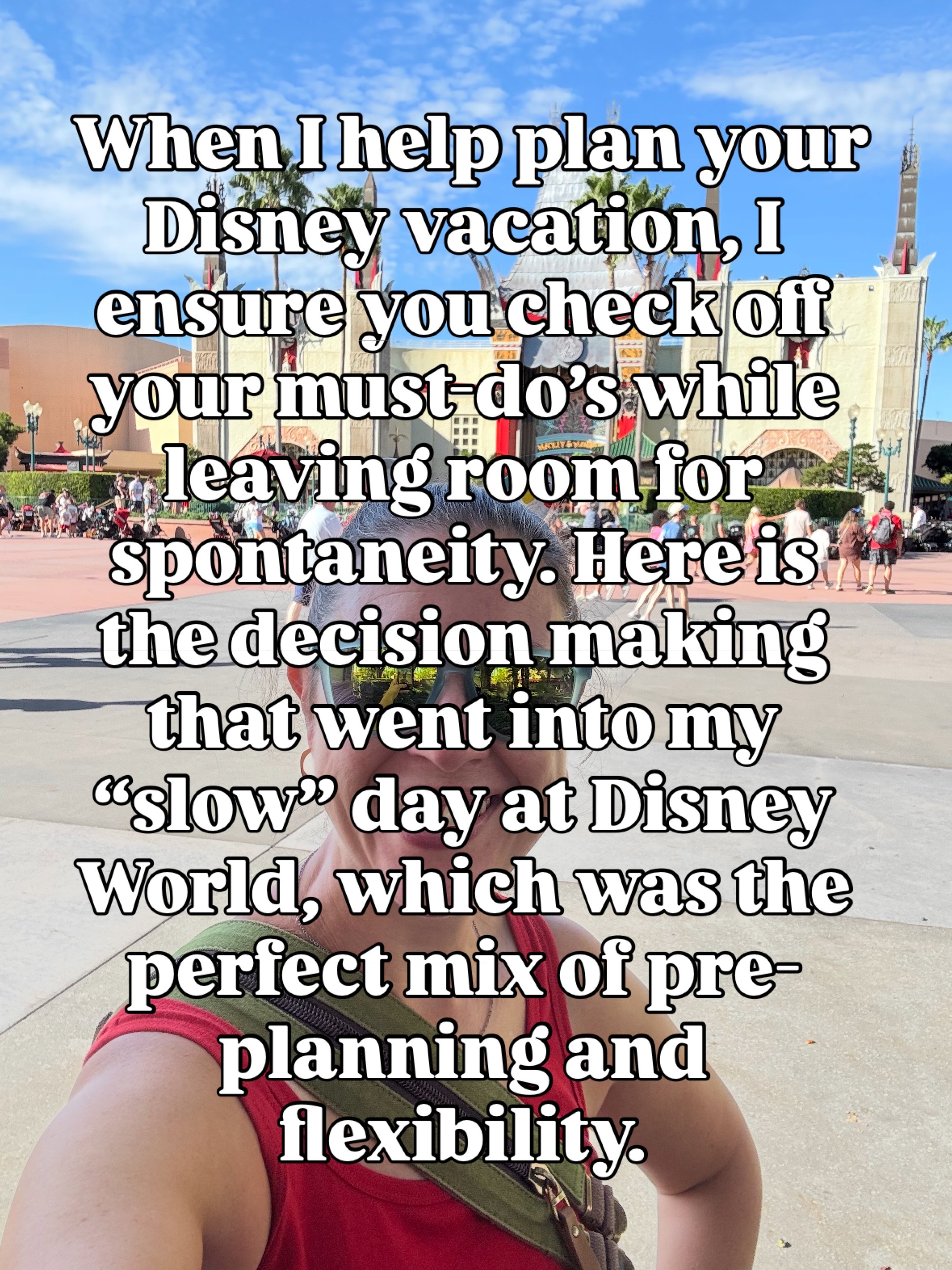 A perfectly executed plan doesn&rsquo;t mean having every minute scheduled. The best park strategy is being prepared for whatever the day has in store. Visit jessicaolivo.com for more information.