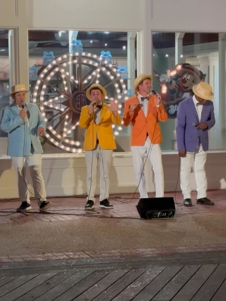 I can help you plan your Disney vacation from the moment you arrive to the day you depart, but some of the most #magicalmoments occur spontaneously throughout your trip. Among my favorite moments are the Streetmosphere musicians who perform throughou