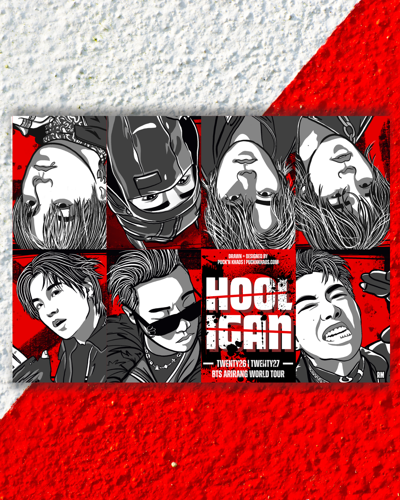 BTS Arirang World Tour — Hooligan Mini Zine (RM | Digital Download)