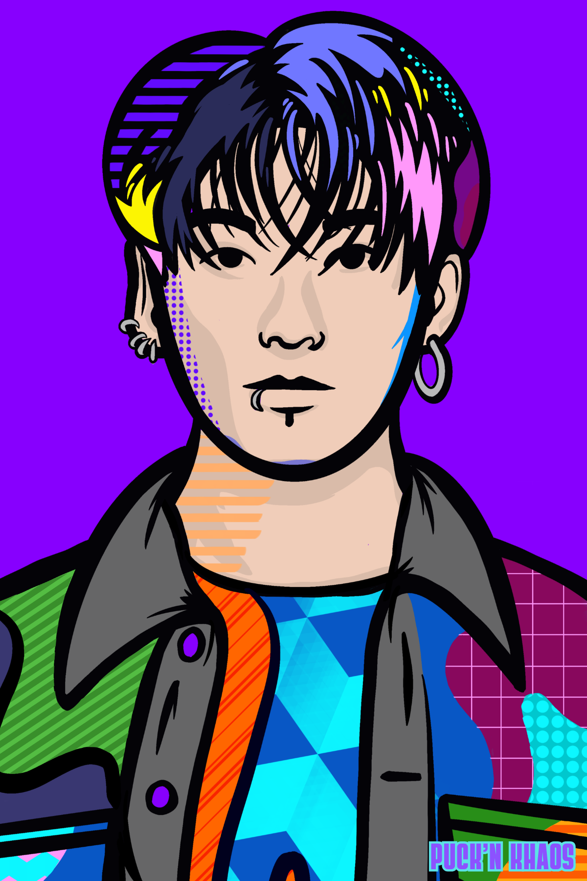 JungKook — BTS Pop Art Poster (Limited Edition)