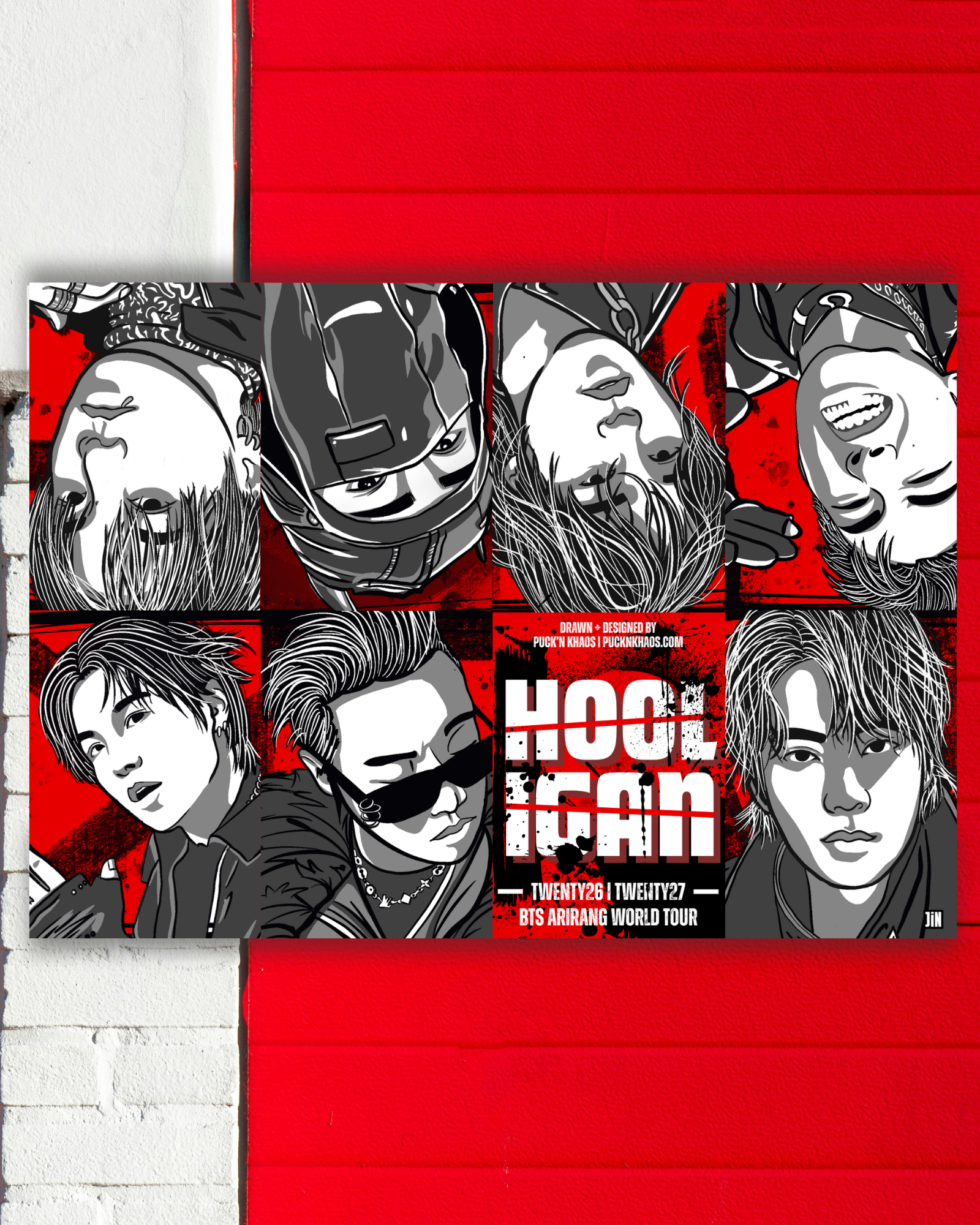 BTS Arirang World Tour — Hooligan Mini Zine (Jin | Digital Download)