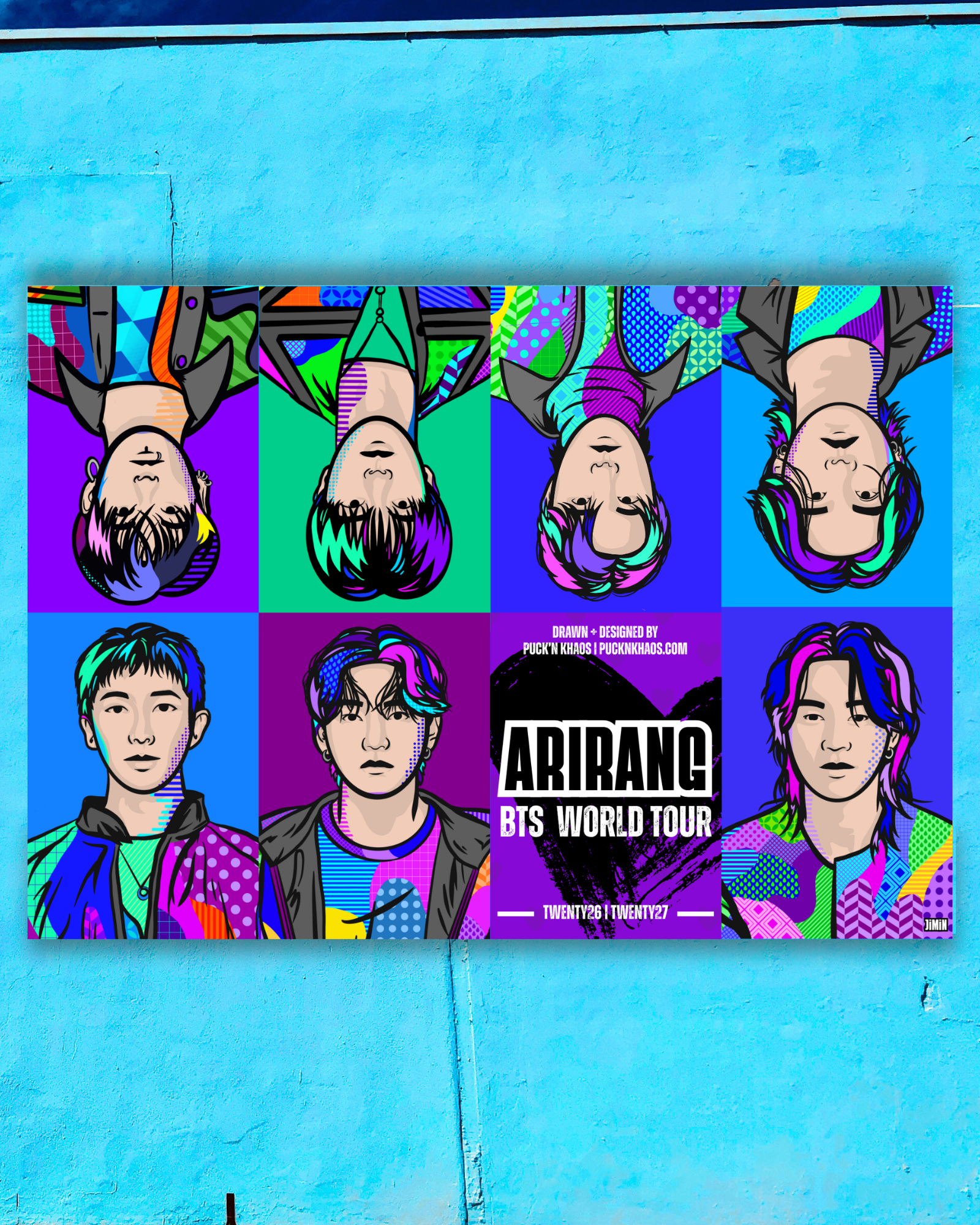 BTS Arirang World Tour — Pop Art Mini Zine (Jimin | Digital Download)
