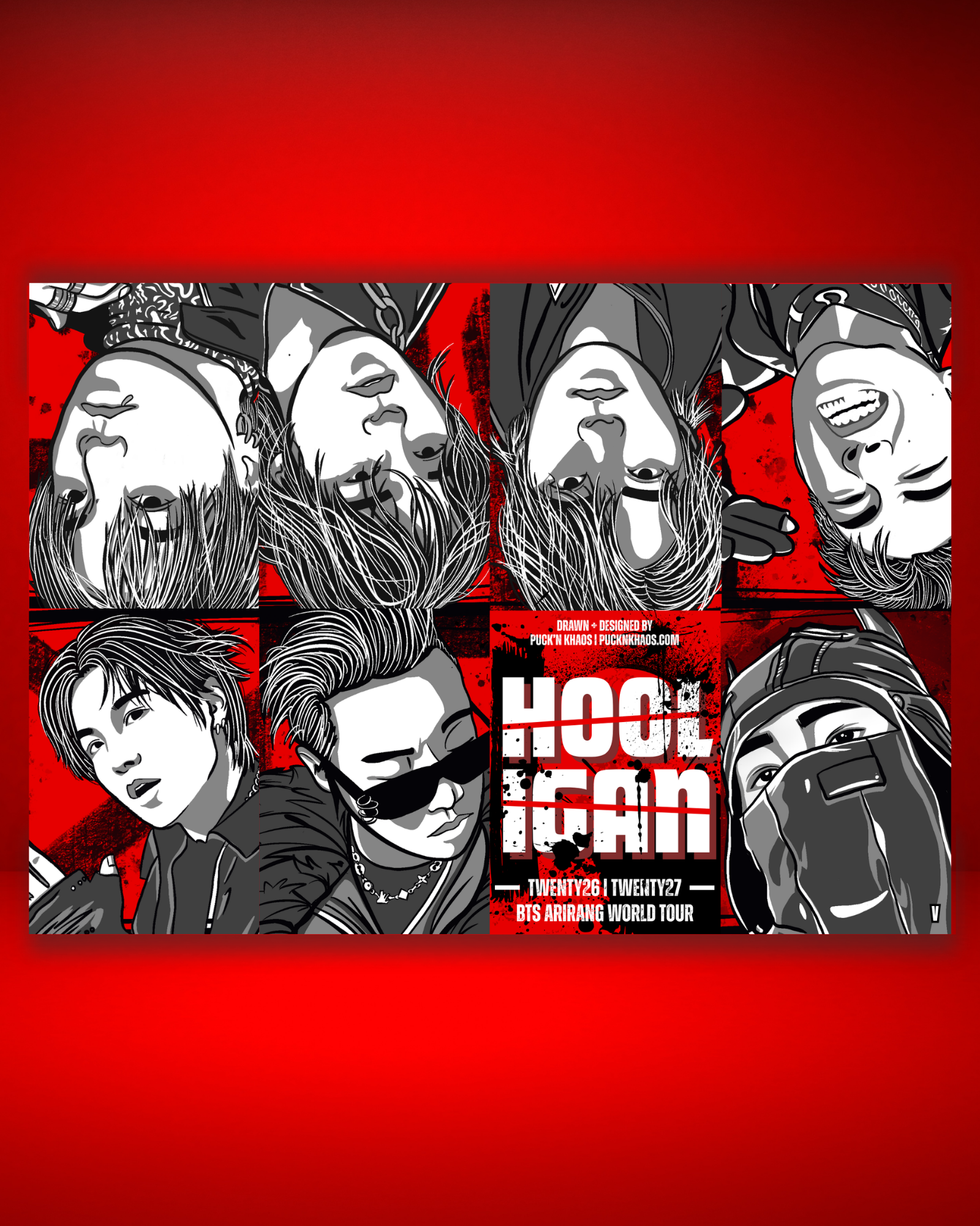 BTS Arirang World Tour — Hooligan Mini Zine (V | Digital Download)